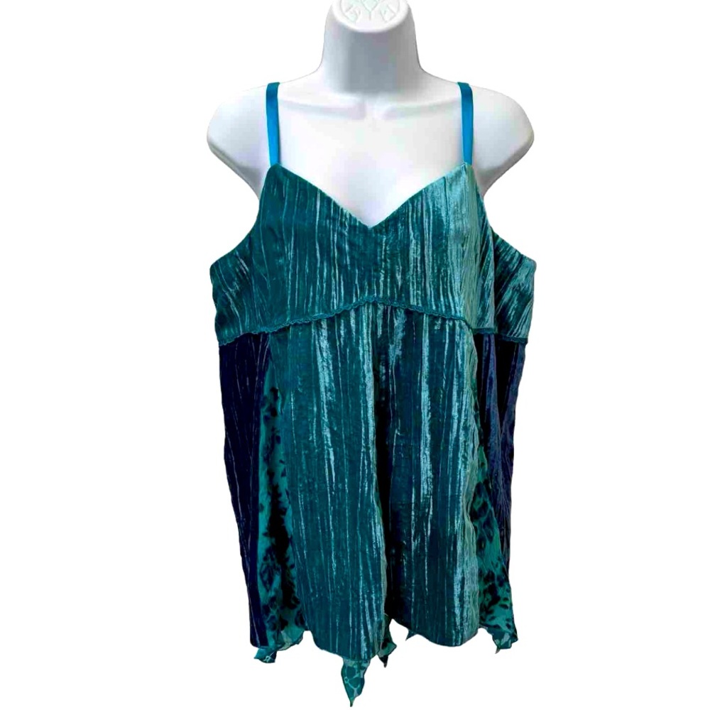 Motherhood‎ Maternity Women’s Size XL Burnout Velvet Babydoll Top NWT